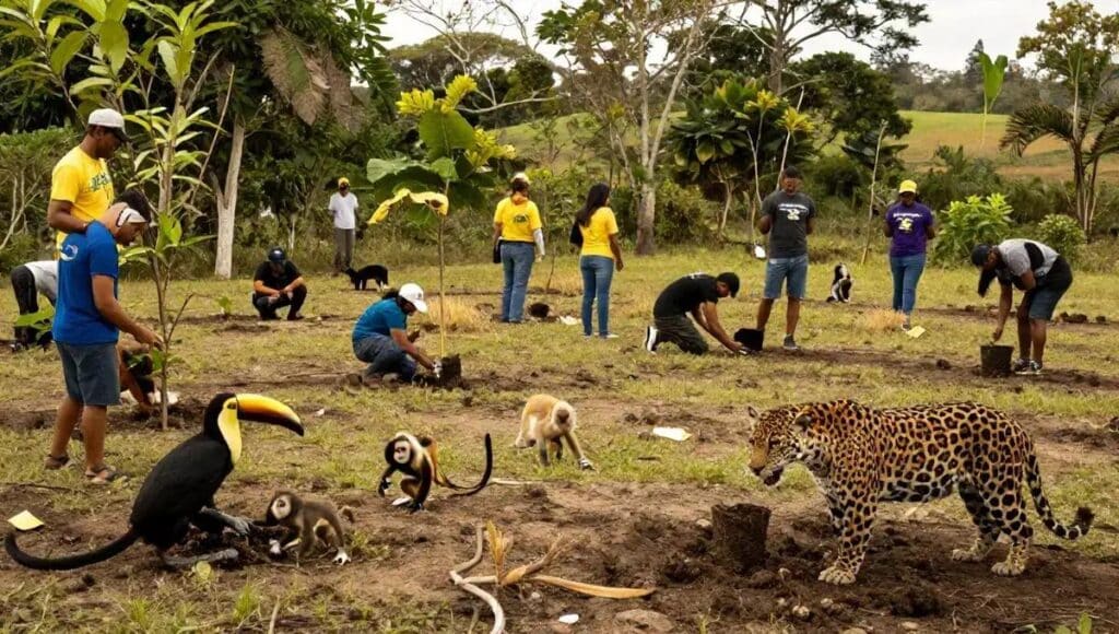 Projetos de proteção à fauna e flora brasileiras: ações práticas que funcionam